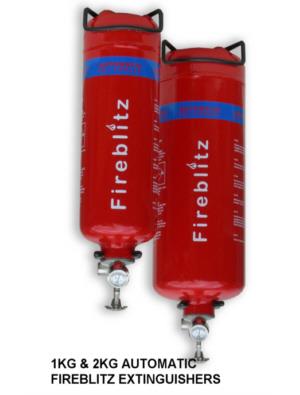 fireblitz automatic dry powder extinguishers