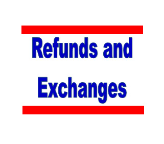 Refunds and Exchanges