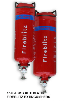 Fireblitz Automatic Dry Powder Fire Extinguishers