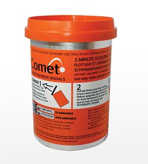 Comet Buoyant Orange Smoke
