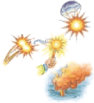 Comet Distress Flares