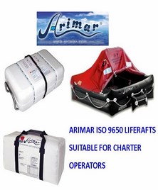 Special Offer on Arimar ISO9650 Liferafts