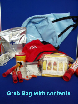 Code of Practice Liferaft Grab Bags